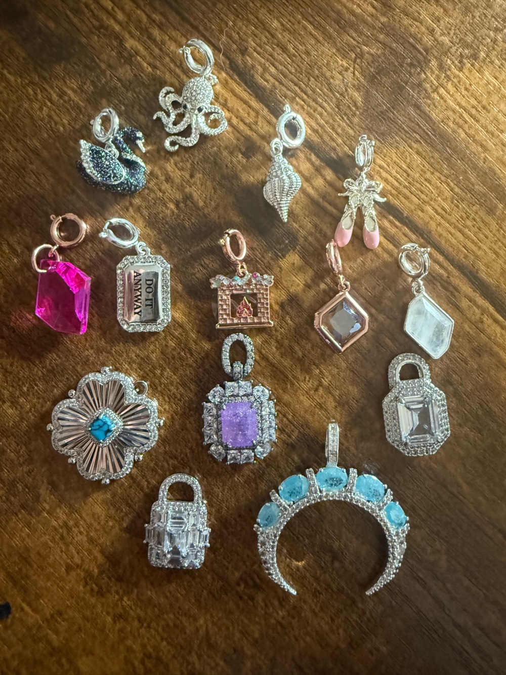 Bomb Party necklace and bracelet charms lot